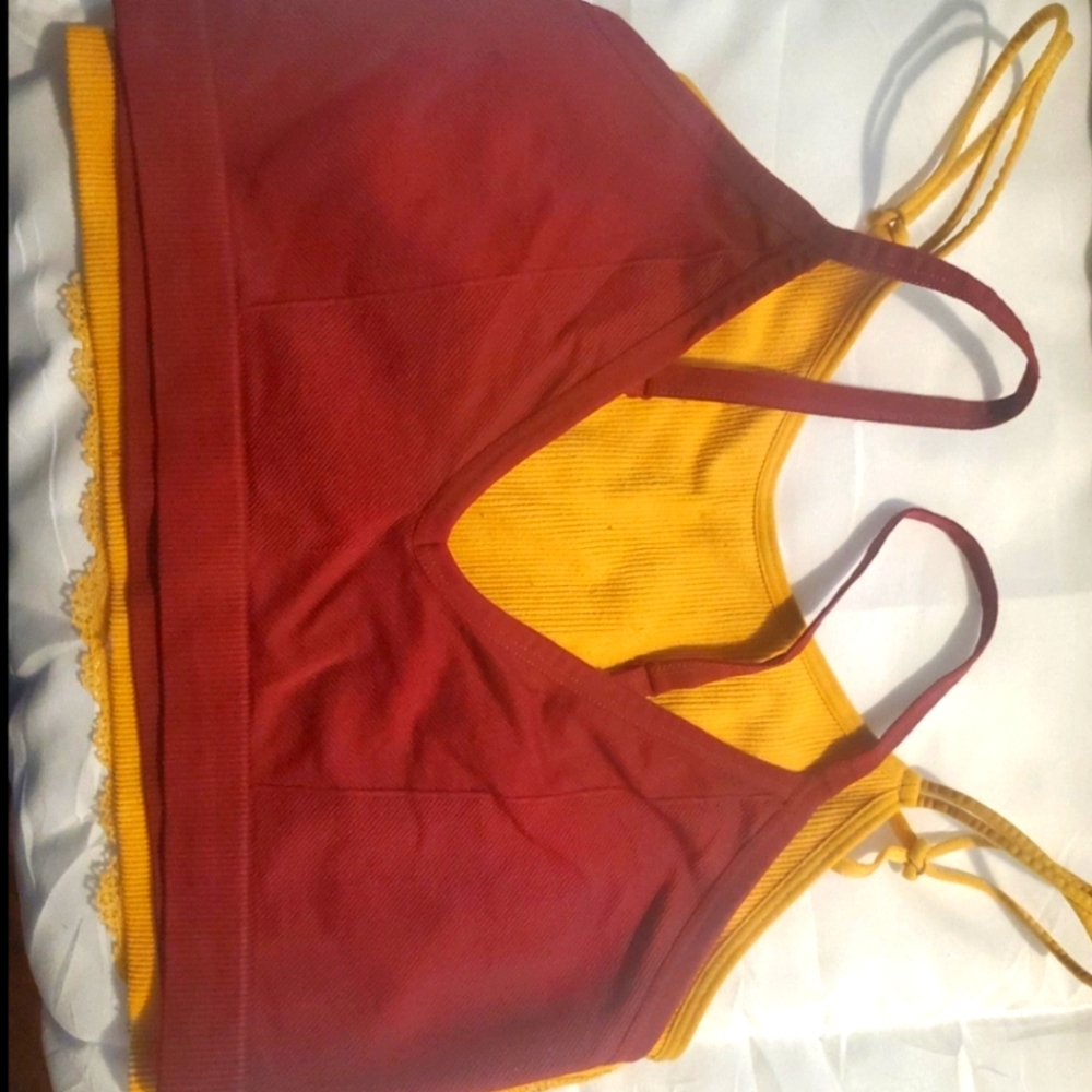 Colsie lot of 2 bralettes large